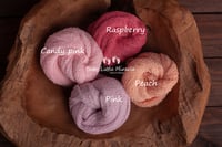 Image 4 of Newborn knitted wrap