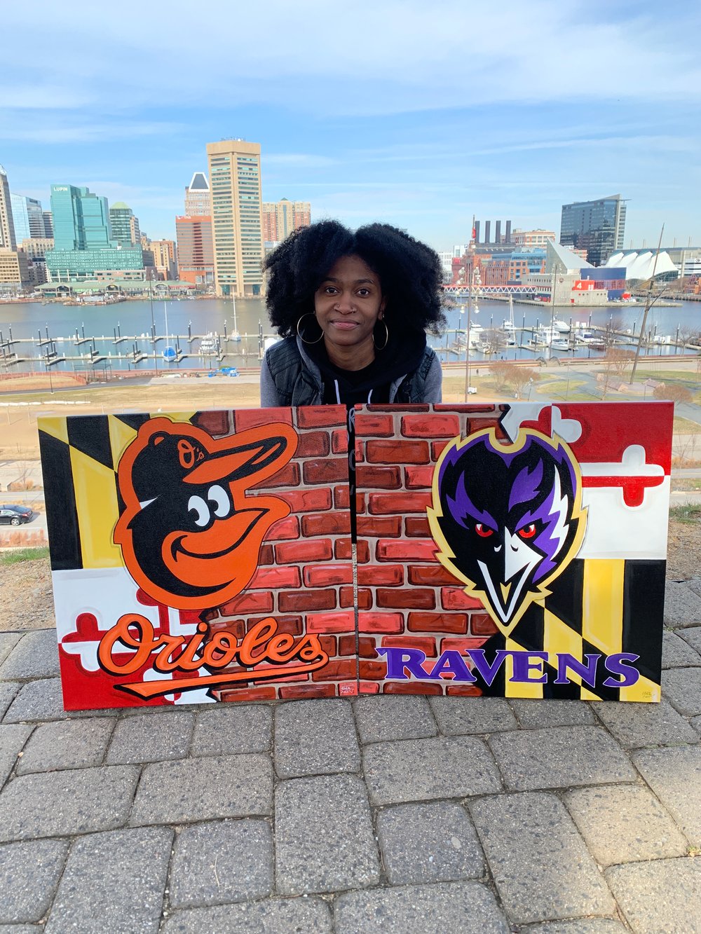 Orioles x Ravens  RaRaByRashidaCotton