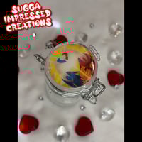 Image 1 of ‘Love Birds’ Mini Glass Stash