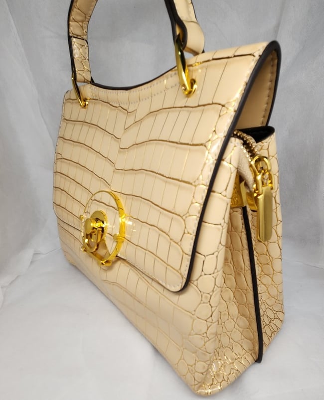 Beige Luxury Hand Bag