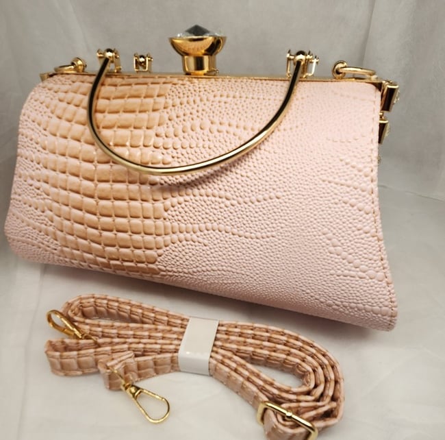 Light Pink Structure Bag Large