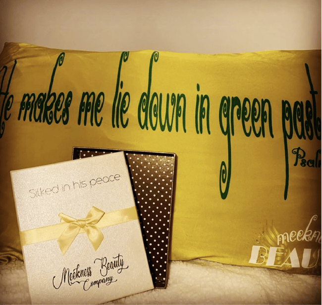 Gold Silk Pillowcase