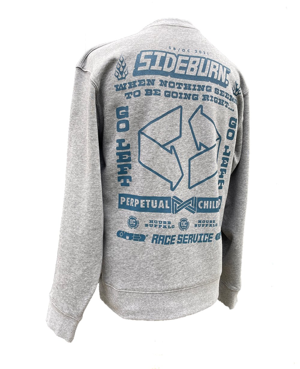 Image of SB x Ornamental Conifer Sweatshirt - GREY