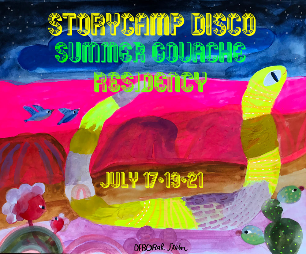 Image of StoryCamp Disco Summer Gouache Residency: The Natural World is The World 