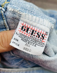 Image 2 of VTG 90s Guess Jeans Tote Denim Bag