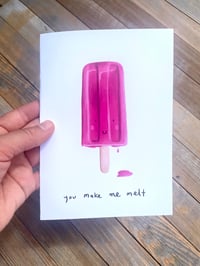 Image 2 of you make me melt card