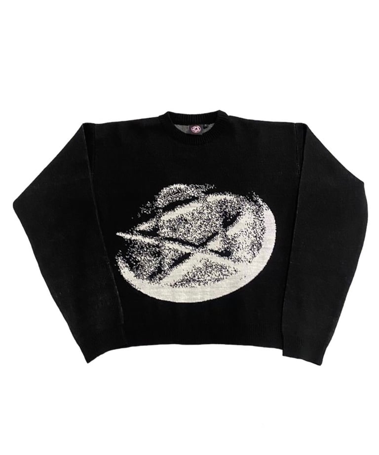 (U)mbra Cropped Knitted Sweater