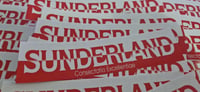 Image 2 of Pack of 25 16x4cm Sunderland Football/Ultras Stickers.
