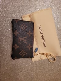 Image 2 of Brown Monogram Mini Coin Purse