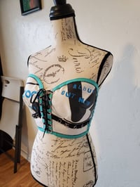 Image 3 of The Vibrators punk rock bustier corset