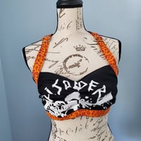 Image 4 of Disorder punk rock crop top bralette