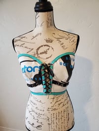 Image 4 of The Vibrators punk rock bustier corset