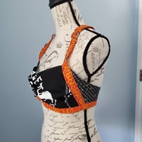 Image 5 of Disorder punk rock crop top bralette