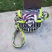 Image 1 of Devotchkas punk rock zebra purse