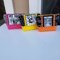 Image 2 of Punk rock flat-bottom bag | Rudimentary Peni | Vice Squad | Toxic Narcotic