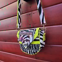 Image 2 of Devotchkas punk rock zebra purse