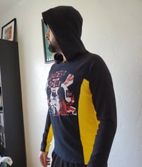 Image 2 of Instant Agony punk rock oi men's hooded long-sleeve shirt