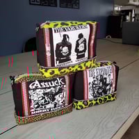 Image 3 of D-beat punk rock zipper pouch
