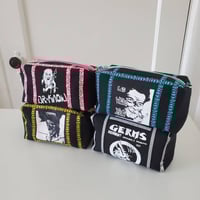 Image 3 of Punk rock box pouch leopard zebra print