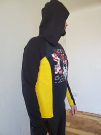 Image 3 of Instant Agony punk rock oi men's hooded long-sleeve shirt