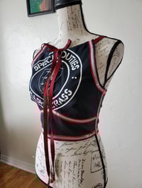 Image 5 of Special Duties punk rock halter crop top