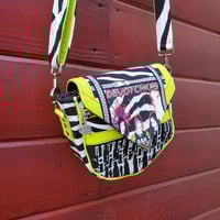 Image 4 of Devotchkas punk rock zebra purse