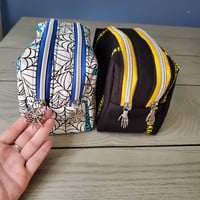 Image 4 of Double-zipper punk rock pouch. Subhumans The Adicts