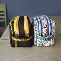 Image 5 of Double-zipper punk rock pouch. Subhumans The Adicts