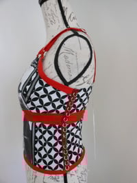 Image 5 of The Blood false gestures for a devious public punk rock oi bustier corset