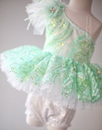 Image 4 of  Minty-One shoulders exquisite outfit