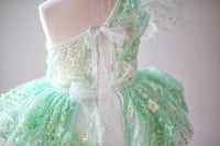 Image 3 of  Minty-One shoulders exquisite outfit