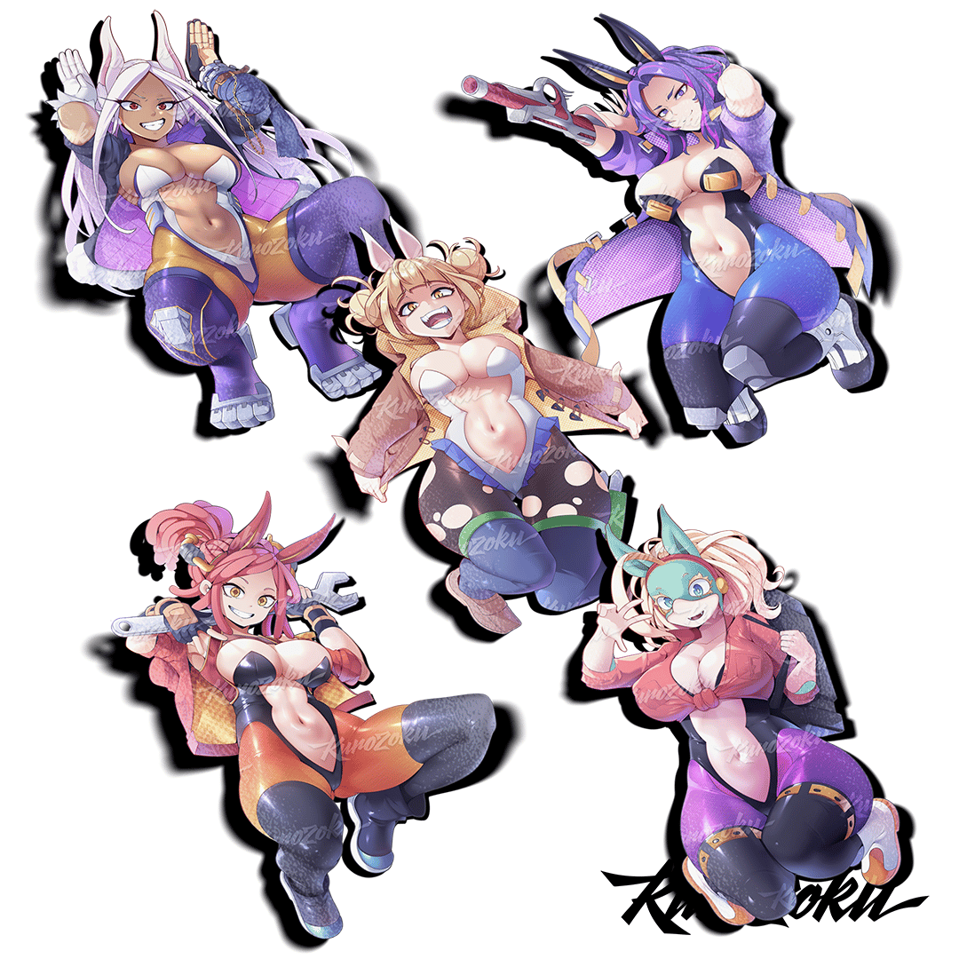 Bunny MHA Waifus Part 2 | Kurozoku
