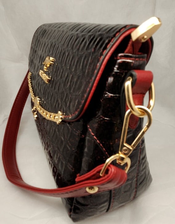 Kangaroo Black with a Red sheen to it