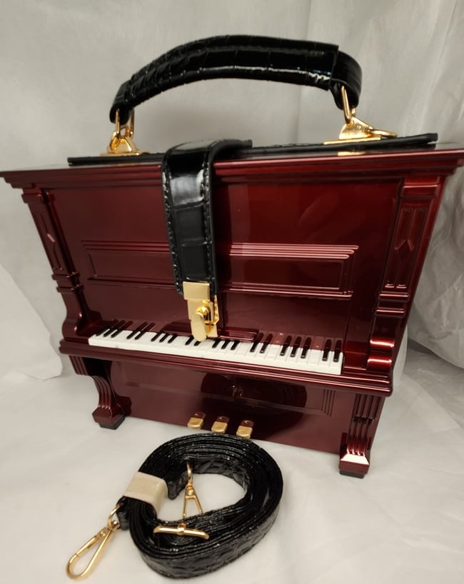 Piano Hand Bag.  Collectable