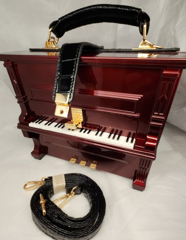 Piano Hand Bag.  Collectable