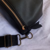 Image 3 of Vinyl Belt Bag | Black