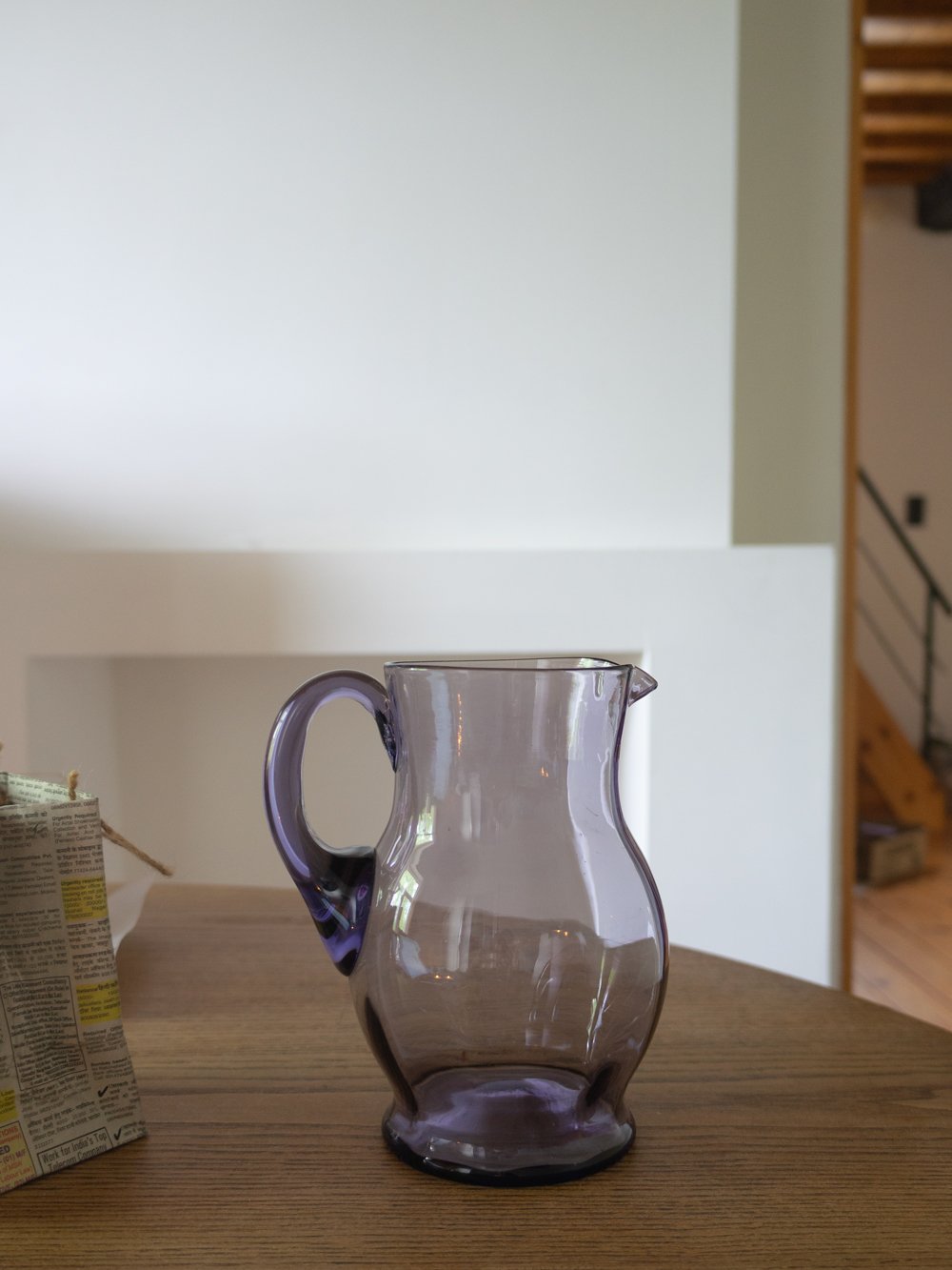 Image of purple pitcher