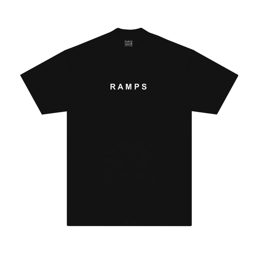 Image of RAMPS T-SHIRT BLACK