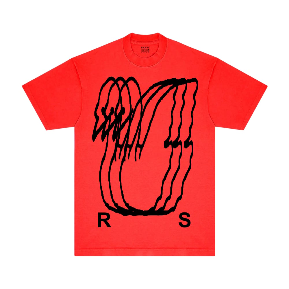 Image of TRIPLE SWAN T-SHIRT RED