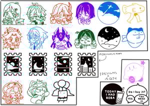 Image of Genshin Stamps