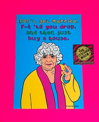 Miriam Margolyes Limited Edition Art Print