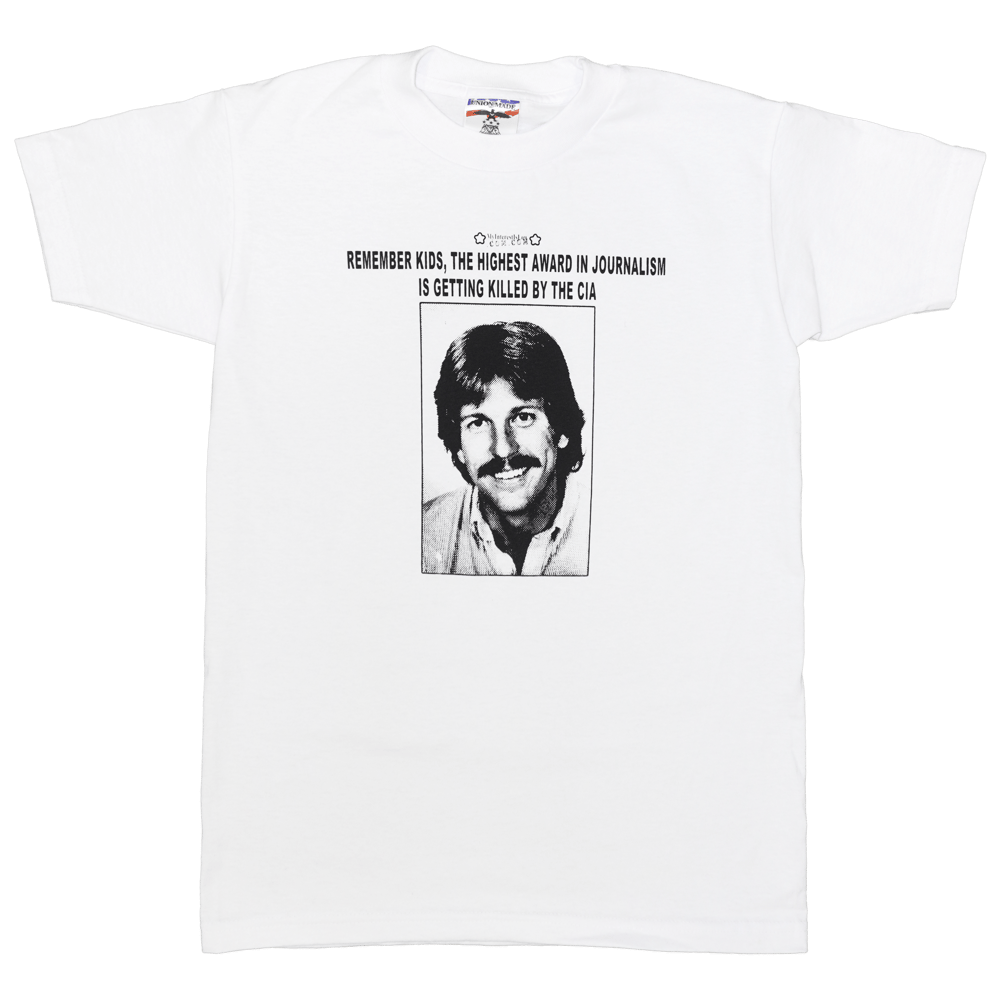Journalism 2.0 white tee
