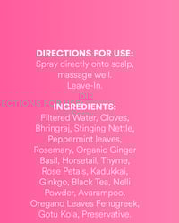 Image 2 of HAIR TEA Follicle Stimulating Leave-In Hair Mist 