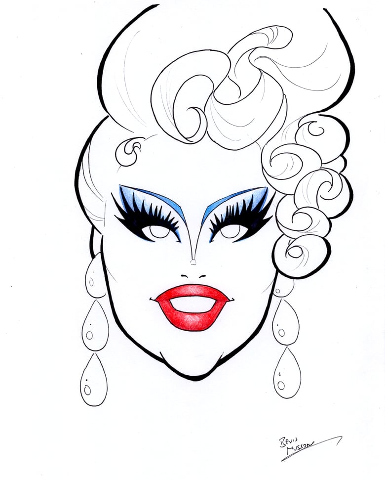 Image of Drag Portrait - Victoria Scone