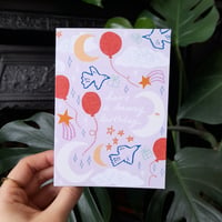 Image 2 of Dreamy Birthday Card