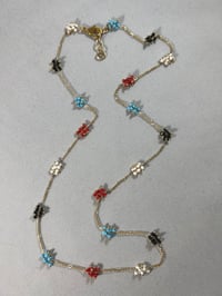 Image 1 of Multi colored bead clusters 