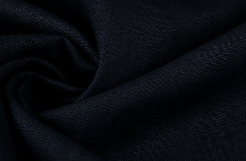 Image of Washed Linen Navy Shade