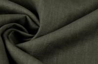 Image of Washed Linen Army Green Shade