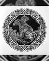 ASPIRATION Lino Print Black on White