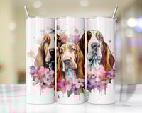 20oz Basset Hound Tumbler